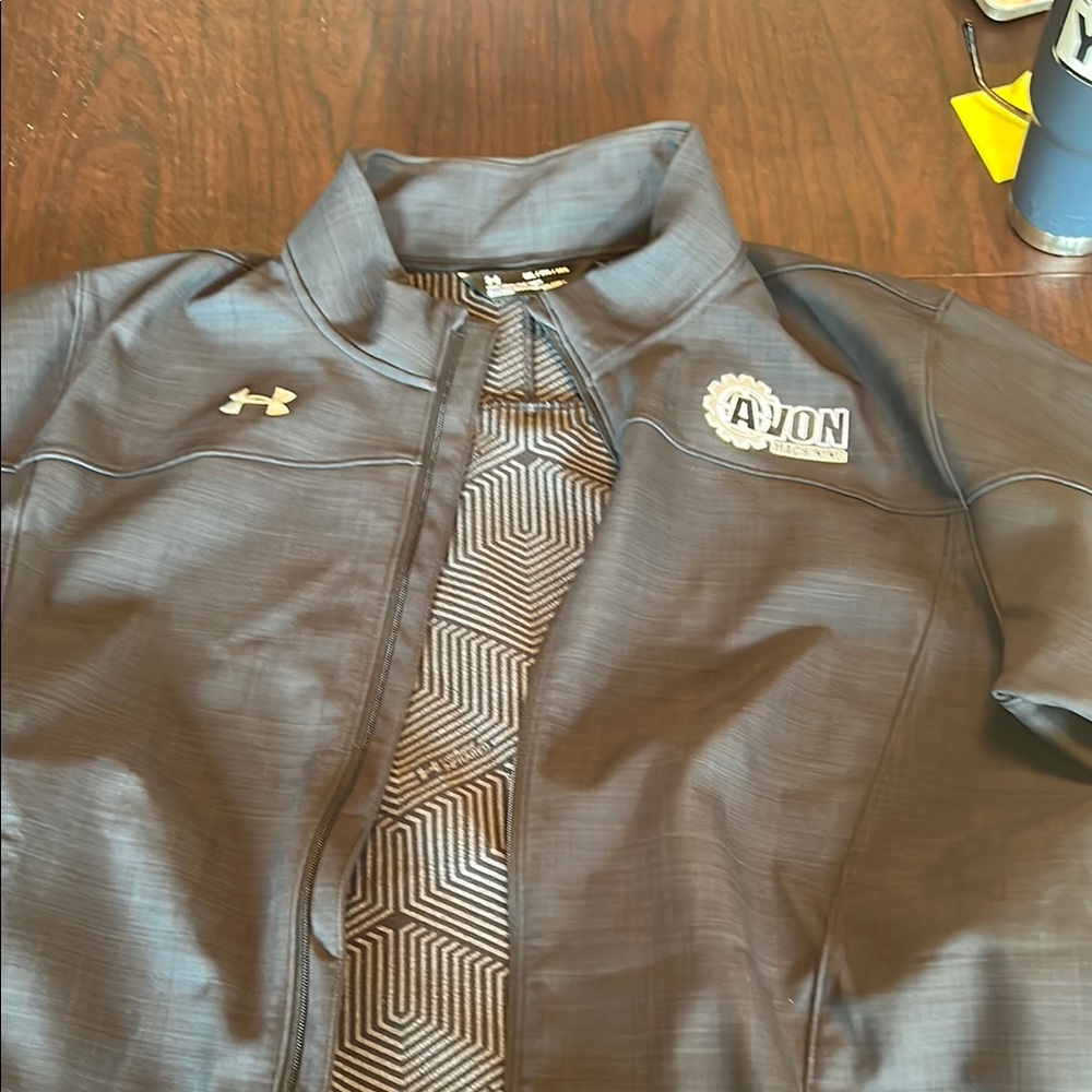 Under Armour Charcoal Full-Zip Jacket